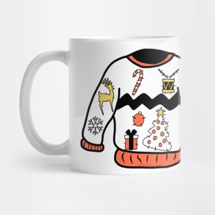 Really Ugly Christmas Sweater Mug